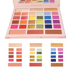 img 2 attached to 🌈 YMH BEAUTE 30 Color Makeup Palette Set: Vibrant Pigmented Eyeshadow Palette with Glitter, Shimmer, and Matte Shades for Colorful, Neutral, and Beautiful Eye Looks