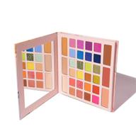 🌈 ymh beaute 30 color makeup palette set: vibrant pigmented eyeshadow palette with glitter, shimmer, and matte shades for colorful, neutral, and beautiful eye looks logo