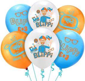 img 3 attached to Blippi Party Supplies: Vibrant 30Pcs Latex Balloons for Colorful Celebrations and Baby Showers!