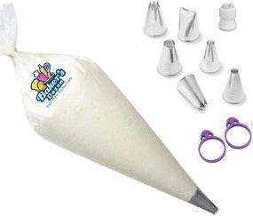 img 4 attached to QUALITY Heavy Disposable Bags 100 Icing Cake Decorating