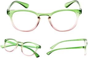 img 3 attached to 👓 Stylish 5-Pack Reading Glasses for Women – One for Every Color