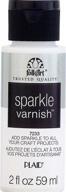 folkart acrylic craft sparkle varnish logo