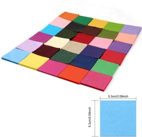 img 3 attached to 🎨 Konsait 3000 Sheets Tissue Paper Squares 2 Inch Bulk: Vibrant 30 Assorted Colors for Art, Craft, and Scrapbooking – Perfect for Kids Craft, DIY Projects, Tracing, and Embellishments