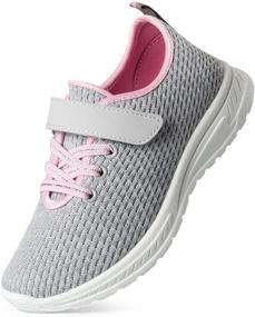 img 4 attached to COASIS Toddler Shoes: Stylish and Supportive Sneakers for Little Kid/Big Kid Runners