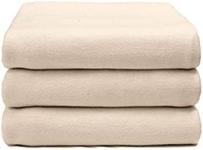 img 3 attached to 🛌 Elivo Cotton Hospital Bed Bath Blankets - Optimal Warmth and Privacy for Bed Baths - Versatile as Recovery, Thermal, or Utility Blankets - 3 Pack