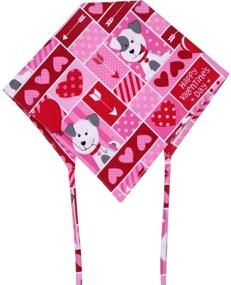 img 2 attached to ❤️ Double the Love with KZHAREEN 2 Pack Valentine's Day Dog Bandana: Reversible Triangle Bibs for Dogs, Cats, and Pets