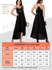 img 1 attached to 👗 HARHAY Adjustable Spaghetti Strap Sleeveless Backless Dress for Women