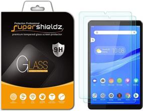 img 4 attached to Supershieldz 2-Pack Tempered Glass Screen Protector for Lenovo Tab M8 FHD 8 inch - Anti Scratch, Bubble Free