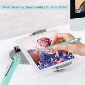 img 1 attached to 🖊️ Turquoise Blue Stylus Pens for Touch Screens - Yacig Capacitive Stylus Pen with High Sensitivity, Universal Multi-Stylus for iPad, iPhone, Tablets, Samsung Galaxy & All Touch Devices