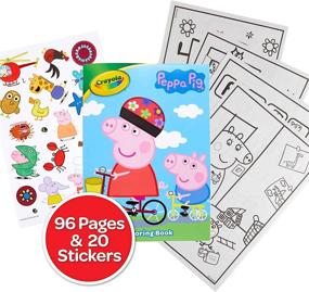 img 3 attached to Crayola Peppa Coloring Stickers Pages