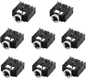 img 4 attached to 🔌 Tegg 8pcs PJ-307 3.5mm Stereo Jack Socket 5 Pin PCB Mount Female Audio Headphone Socket Connector with Enhanced SEO