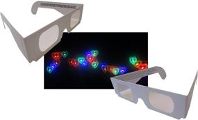 img 2 attached to 🎆 Rob's Super Happy Fun Store: 10 Pair Fireworks Diffraction Glasses - Unleash the Magic!