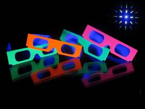 img 3 attached to 🎆 Rob's Super Happy Fun Store: 10 Pair Fireworks Diffraction Glasses - Unleash the Magic!