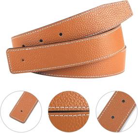 img 3 attached to Replacement Leather Strap Reversible Genuine