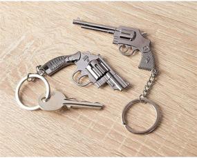 img 2 attached to 💃 Glam up Your Birthday with Gun Keychain Pendant Designs