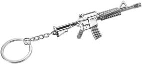 img 1 attached to 💃 Glam up Your Birthday with Gun Keychain Pendant Designs