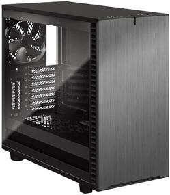 img 4 attached to Fractal Design Gunmetal Aluminum FD C DEF7A 08