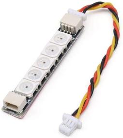 img 1 attached to 🔮 Programmable RGB FPV Drone LED Lights Strip Board - Set of 4