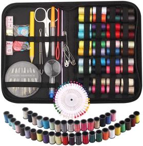 img 4 attached to Emergency Beginners Sewing Threads Kit - 136PCS STURME Sewing