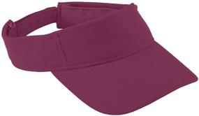 img 1 attached to Augusta Sportswear Adjustable Wicking Maroon