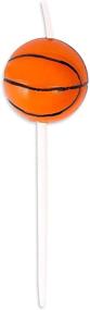 img 1 attached to 🏀 36-Pack Basketball Party Cake Topper Candles with Holders
