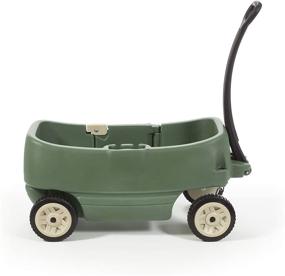 img 3 attached to 🚂 Step2 Step Wagon Willow Green: The Ultimate Ride-On Companion for Your Little Ones!