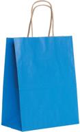 🛍️ jillson roberts bmk905.1 - bulk 250-count recycled kraft bags, 8" x 10.5" x 4.75", 20 colors! logo