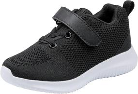 img 4 attached to 👟 Ologinmars Toddler Sneakers: Athletic Running Shoes for Boys at Sneakers Emporium