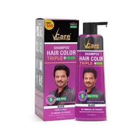 img 4 attached to Vcare Color Triple Shampoo Black