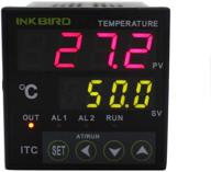 🌡️ inkbird itc-100vh pid temperature controller with relay: efficient thermostat for precision temperature control логотип