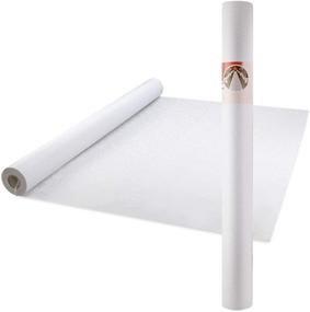 img 4 attached to 👰 Venker Wedding Decorations Aisle Runner - 100ft x 3ft - White Print - Durable Polyester Paper - Ideal for Single Use - Indoors and Outdoors - 100ft x 3ft
