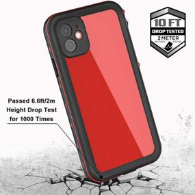 img 1 attached to Waterproof Protector Shockproof Dustproof Dirtproof Cell Phones & Accessories