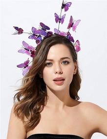 img 2 attached to Butterfly Fascinator Headpiece Accessories: Stand Out with Coucoland's Elegant Special Occasion Accessories for Women