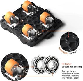 img 3 attached to JHCHU Caster Connectable Capacity Furniture Material Handling Products