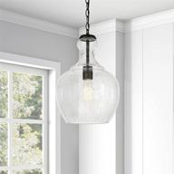 🔦 henn & hart pd0272 westford pendant, 11-inch, black логотип