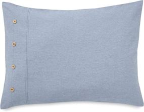 img 3 attached to 🛏️ IZOD Riley Comforter Set: All Season, Lightweight, Super Soft - Twin, Blue