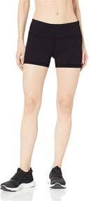 img 4 attached to 🩳 Amazon Essentials Women's Sculpted Studio Yoga Shorts