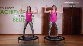 img 3 attached to 🏋️ Ultimate Bounce Mini Trampoline Exercise DVD Compilation: 3 Fun &amp; Easy Rebounding Fitness Workouts for Weight Loss &amp; Toning! Maximus Pro &amp; Fit Bounce Pro Included