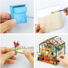 img 2 attached to Create a Delightful Miniature Flower House with Rolife Kit - Perfect Home Decoration for Birthdays