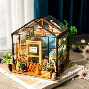 img 3 attached to Create a Delightful Miniature Flower House with Rolife Kit - Perfect Home Decoration for Birthdays