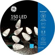 🎄 ge staybright 150-count 37.25-ft warm white c5 led christmas string lights - indoor/outdoor plug-in logo