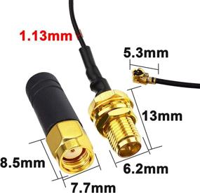 img 1 attached to Wireless Network Router Antenna 2