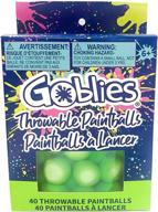 goblies throwable paintballs green count logo