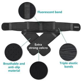 img 2 attached to 🩺 Backtour Si Belt Sacroiliac Belt for Women and Men - Alleviates Sciatic, Pelvic, Lower Back, and Leg Pain - Stabilizes SI Joint - Breathable Anti-Slip Sacroiliac Hip Brace - Fits Hip Sizes 30" to 45