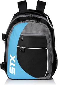 img 4 attached to STX Lacrosse Sidewinder Backpack Black Sports & Fitness