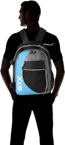 img 1 attached to STX Lacrosse Sidewinder Backpack Black Sports & Fitness