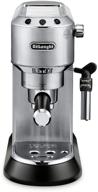 de'longhi ec685m dedica deluxe espresso machine with automatic features, metallic logo
