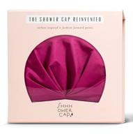 shhhowercap luxury reusable shower cap for women - original bathing accessory, shower accessory for women - not basic! logo