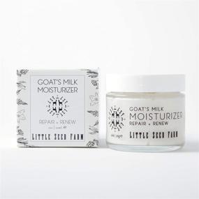 img 3 attached to Little Seed Farm Goat's Milk Moisturizer: All-Natural & Organic Facial Moisturizer - 2.0 Oz