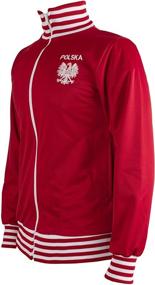 img 3 attached to Poland Polska Jacket Football Tracksuit Men's Clothing